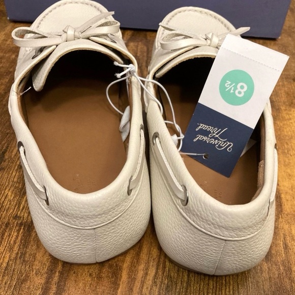 Women's Midge Boat Shoe Flats Memory Foam Universal Thread Off-White Size 8.5 - Picture 4 of 6